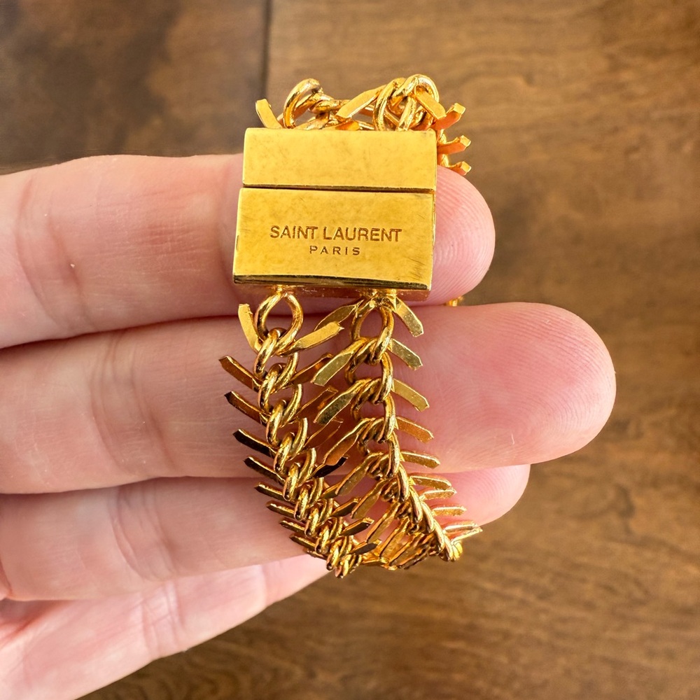 YSL bracelet